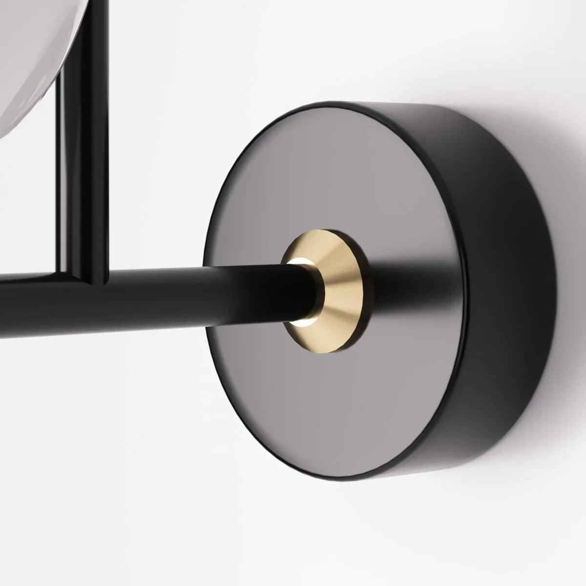 Moderne Schwalben-Wandleuchte mit Acryldiffusor