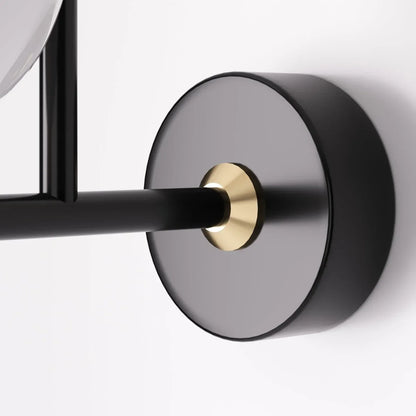 Moderne Schwalben-Wandleuchte mit Acryldiffusor